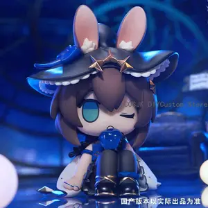 Anime Game Amiya Arknights PVC sitting posture Model Statue Ornament Figurine Action Figure Decoration Fans Halloween Gift