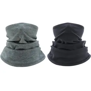 2PC Neck Gaite Winter Warm Outdoor Skiing Cycling Outdoor Tube Bandana Bike Motorcycle Windproof Face Mask Magic Scarf Headwer
