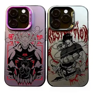 Mahoraga Toji Fushiguro Jujutsu Kaisen Exclusive Artistic Phone Cases For iPhone 17 Promax Pro Air 16 Plus 15 14 13 12 11 Shockproof Protective Cover Gift For Birthday Christmas Valentine Halloween