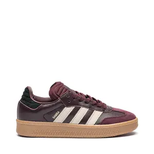 Adidas Samba XLG Classic Sneakers - Maroon & White Stripes, Comfortable Low Top Design, Ideal for Casual Wear