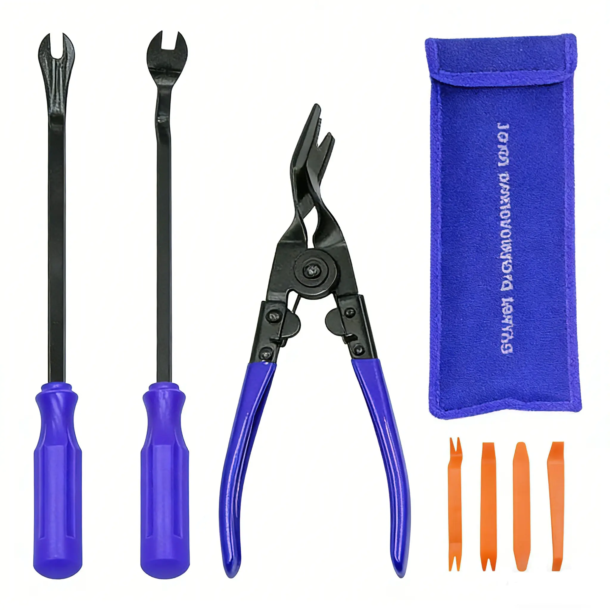 Update 8-Piece Car Repair Tool Set, Universal Disassembly Separator Pliers, Stainless Steel Trimming Clips, Automotive Maintenance Kit, Automotive Repair Tools, Toolkit