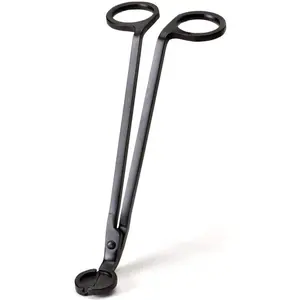 Candle Wick Trimmer ,Wick Clipper Cutter Scissor (Matte Black)