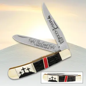 Man of God Trapper Pocket Knife