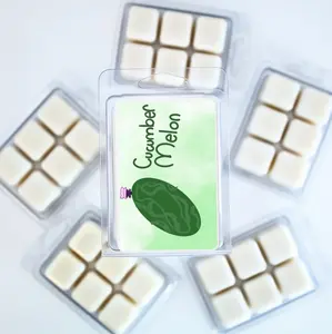 Cucumber Melon Wax Melt Candle Decor