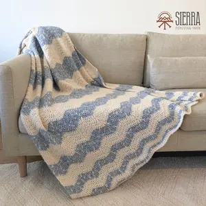 California Waves Blanket - Crochet Kit