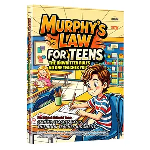 Kids Growth Book【Murphy's Law for Teens】Teen Social Psychology & EQ Development Reading Book