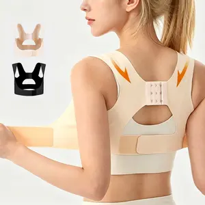 One-Piece Shoulder Back Straightening Strap, Invisible Body Shaping Belt, Flexible Posture Stretching Band for Adult Daily Yoga Wear