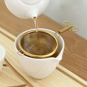 1 piece of high-efficiency tea filter, household kitchen tool, Tea Making Tool, stainless steel tea filter, fine filter screen, tea filter, Tea Infuser
