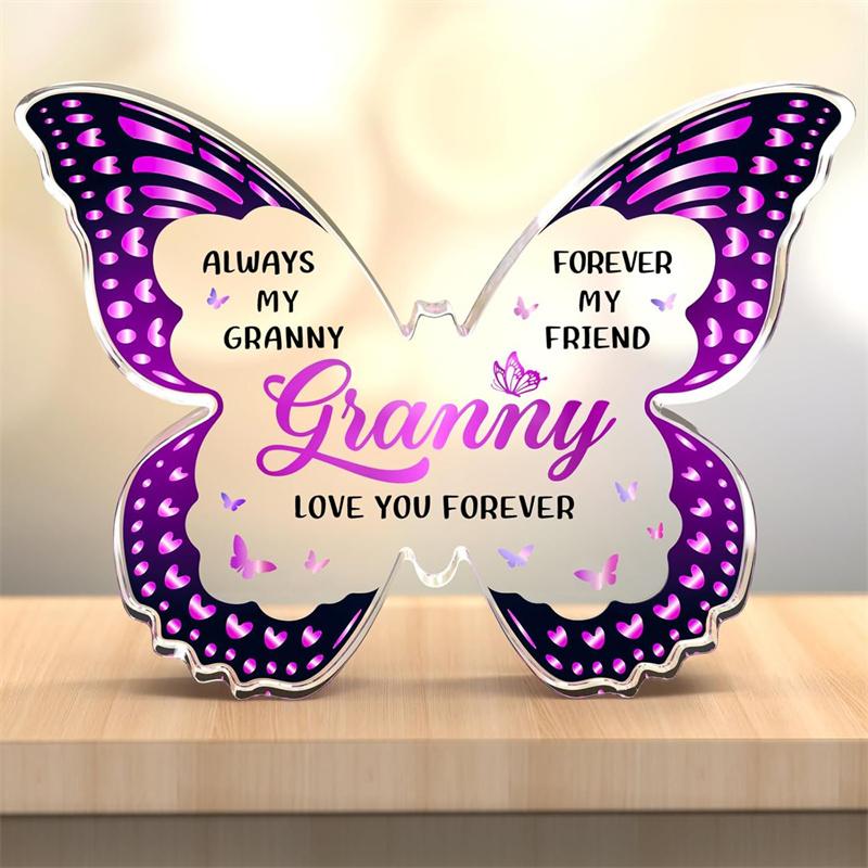 Butterfly-Shaped Acrylic Keepsake Gifts For Mothers Day