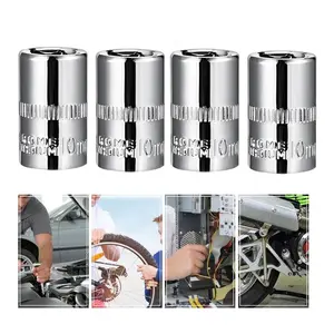 4pcs 1/4-inch Drive 10mm Shallow Socket Repair Tool for DIY Automotive Repairs[Fall Deals]