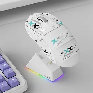 AJAZZ AJ139 V2 MC with Anti-Slip Sticker Tri-Mode Connected Mouse, PAW3311 Sensor, 1000hz Return Rate, 500mAh Battery Lasting Life e-sports game gaming mouse