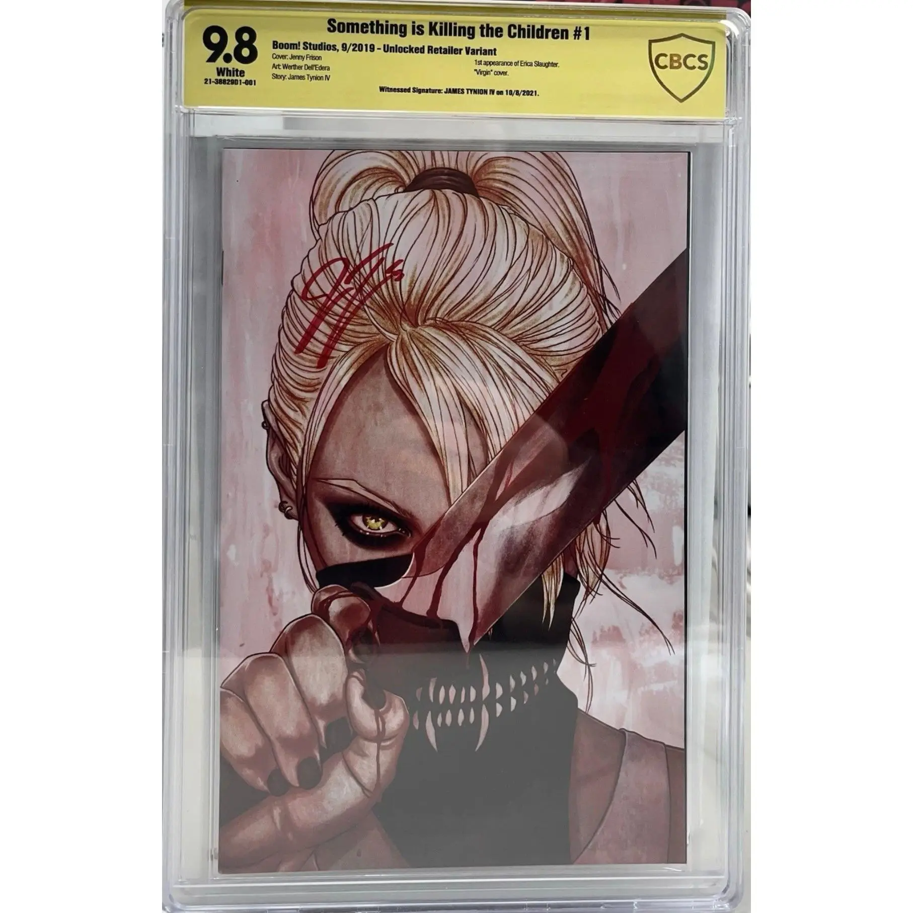 Something is Killing the Children #1 Signed by James Tynion IV CBCS 9.8