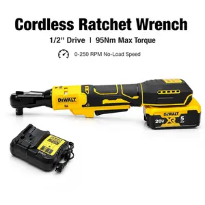 DCF512 Compact Ratchet Wrench - Hand Tool for Precise Fastening in Small Spaces, Ideal for Tools & Hardware Multitools & Accessories Use cordless heavy-duty task edc dual speed installation plumbing bathroom garage diy mechanic no-load site job
