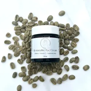 Restorative Eye Cream - Caffeine + Vitamin C + Hyaluronic Acid - Youth Renewing Eye Cream - Targets the Appearance of Circles, Tired Eyes and Puffiness