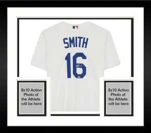 Framed Will Smith Los Angeles Dodgers Autographed White Nike Replica Jersey - Fanatics Authentic Certified