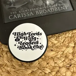 High Lords & Wing Leaders Book Club Kindle Grip Kindle Accessories Fourth Wing ACOTAR Rhysand Xaden