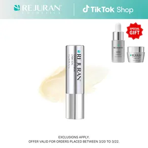 REJURAN Calming Lip Balm, c-PDRN – Deep Moisturizing & Soothing Care for Dry, Chapped Lips with Shea Butter & Jojoba Ester, Non-Sticky Formula & Fragrance-Free, Korean Skincare (3.7g)