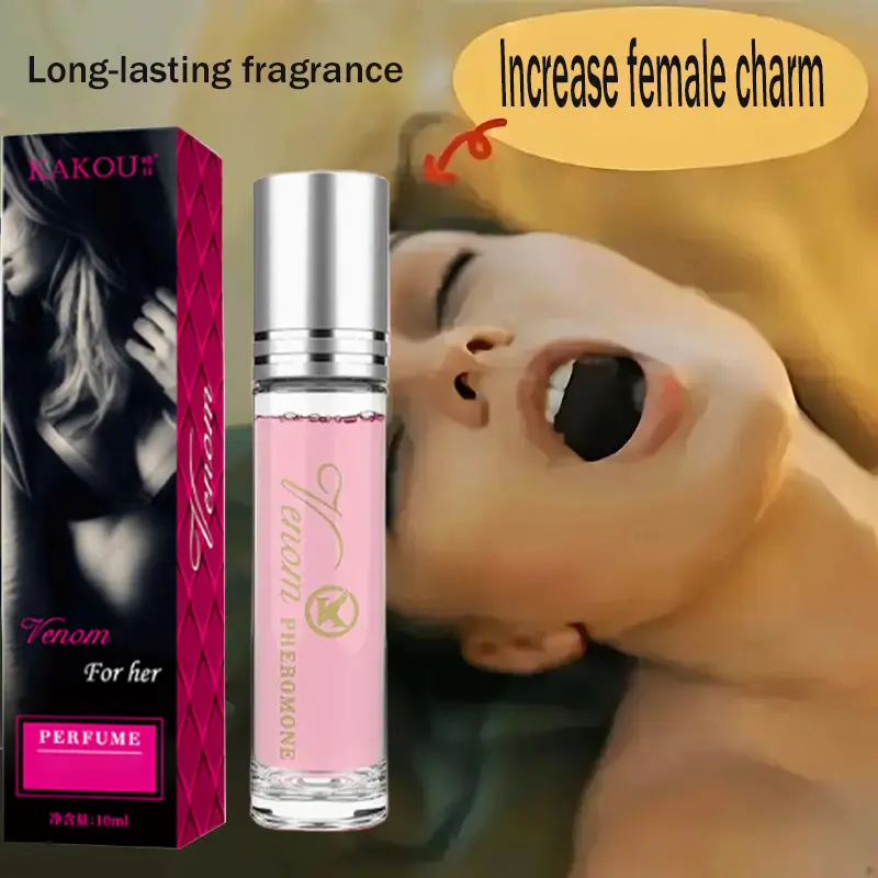 Women's Roll-On Liquid Parfum Stick - Floral Fragrance with Fruity-Sweet Woody Notes, Women's Roll-On Oil Fragrance