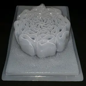 Molde de Plastico Round Textured Creative Design