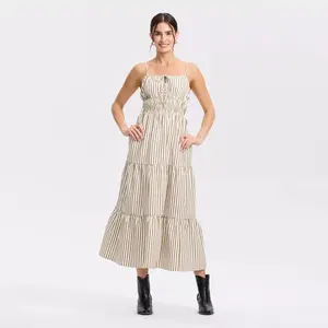 Women's Sleeveless Midi A-Line Dress - Universal Thread