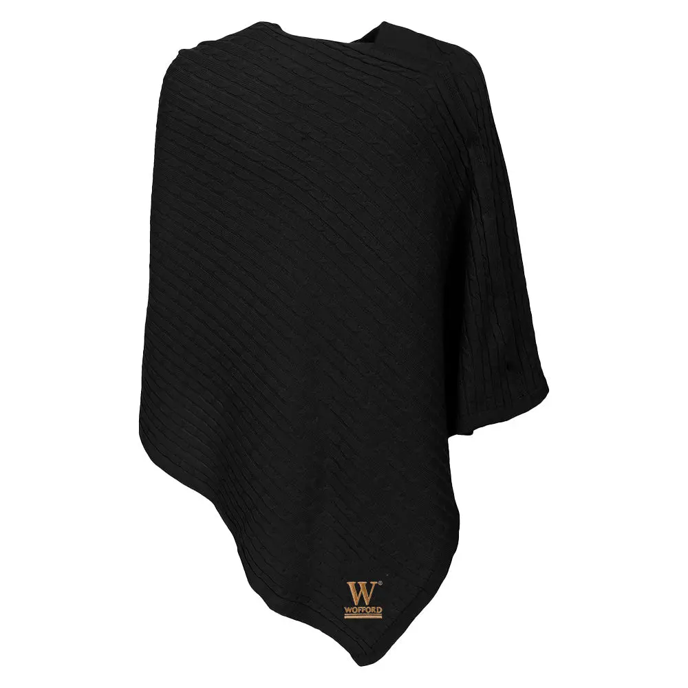 Wofford Terriers Poncho | Black