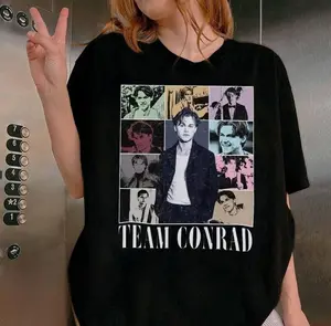 [Sale up to 30%] Comfort Colors Retro Team Conrad Cousins Beach Tour V2 Shirt, The Summer I Turned Pretty Shirt, Conrad Fisher Vintage Tee, Movie y2k Shirt