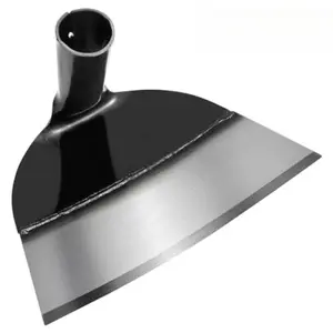 rake Heavy-Duty Carbon Steel Garden Hoe for Weeding & Turf Removal Durable Handheld Tool Metal Construction Ideal for Gardening