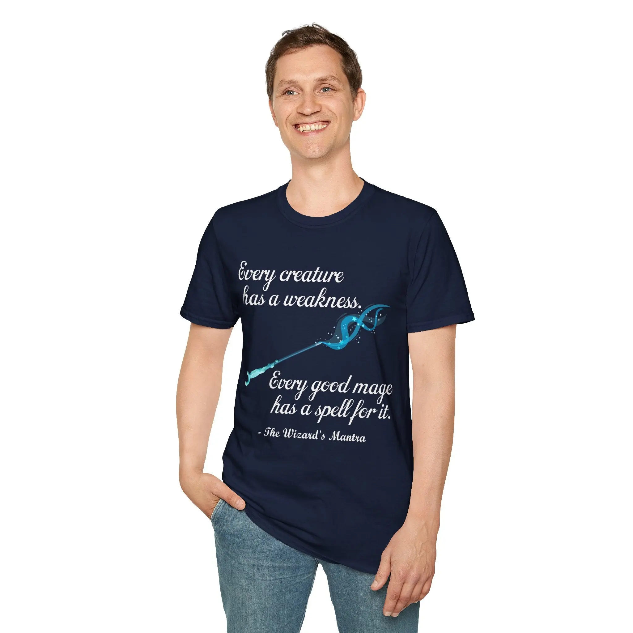 Wizard's Mantra - Softstyle T-Shirt for Men and Women Casual Classic Top Unisex