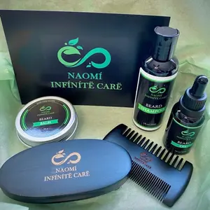 Naomí Infínítë Carë All Natural Beard Care Kit for Men - Hair Care and Comfort