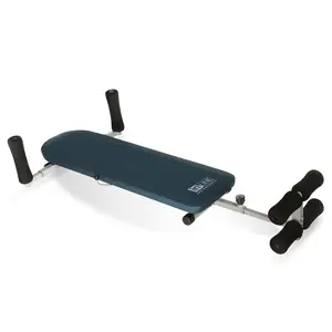 Stamina Products InLine Traction System Joints and Back Stretch Bench, Blue Gray