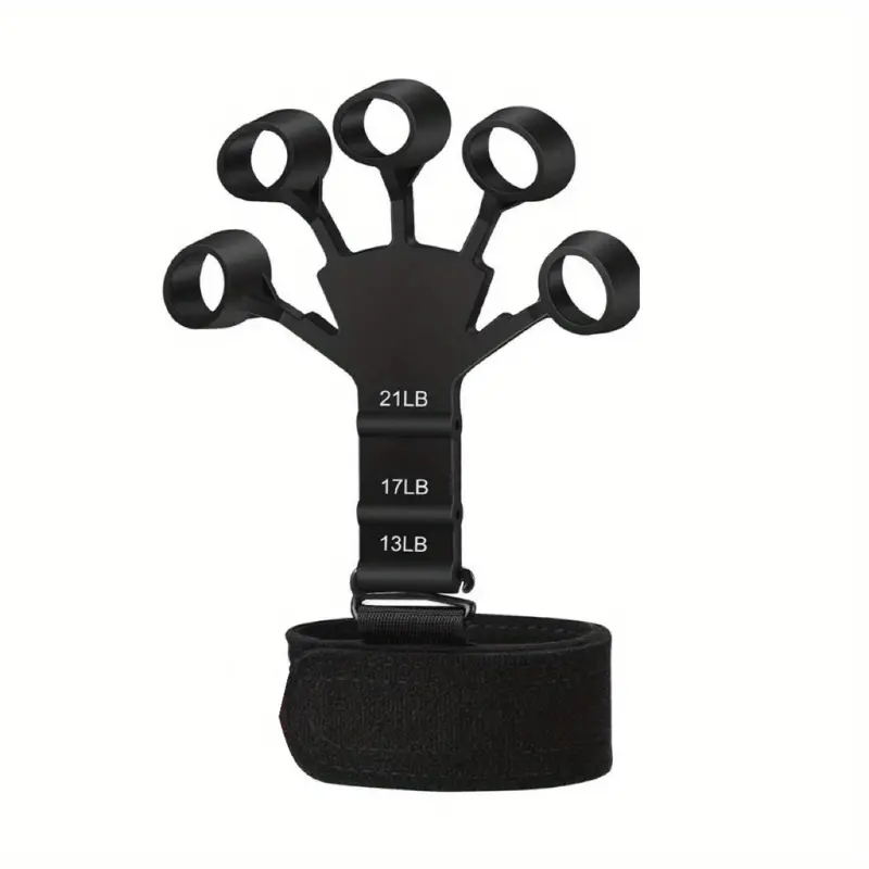 Finger Strengthener，Gripster Strength Trainer，Adjustable Hand Exercisers Strengthener for Hand Training Guitar Exerciser Hand Muscle Building Finger Arthritis Therapys Recovery Relieve Pain