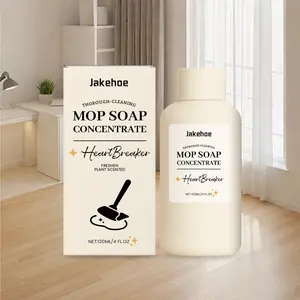 Home Floor Cleaner Gentle Stain Removal Scented Tile Wood Flooring Brightening Mop Soap Solution, Household Cleaning Agent