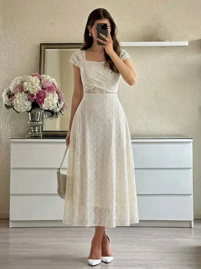white summer dress ladies Summer Meadow Dress | Occasion Dress in Sizes XXS6X