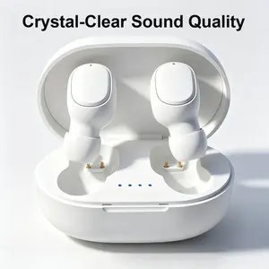 Wireless In-ear Design Earphone, Wireless Bluetooth-compatible Headphone, Noise Cancelling Headphone for Mobile Phone, Portable Mini Music Earbuds with Charging Case