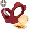 2-in-1 Sandwich Cutter and Sealer - Crustless Sandwich Maker - Cut and Seal - Lunch Box and Bento Box - Sandwich Cutters for Kids