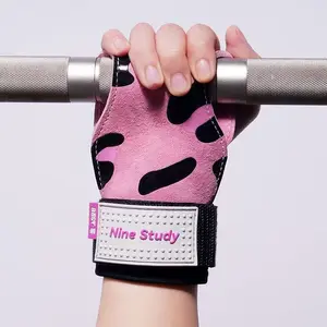 Deadlift Assistance Belt - Men’s & Women’s Hand & Wrist Protection Straps for Weight Lifting, Pull-Up Grip Strength Enhancement