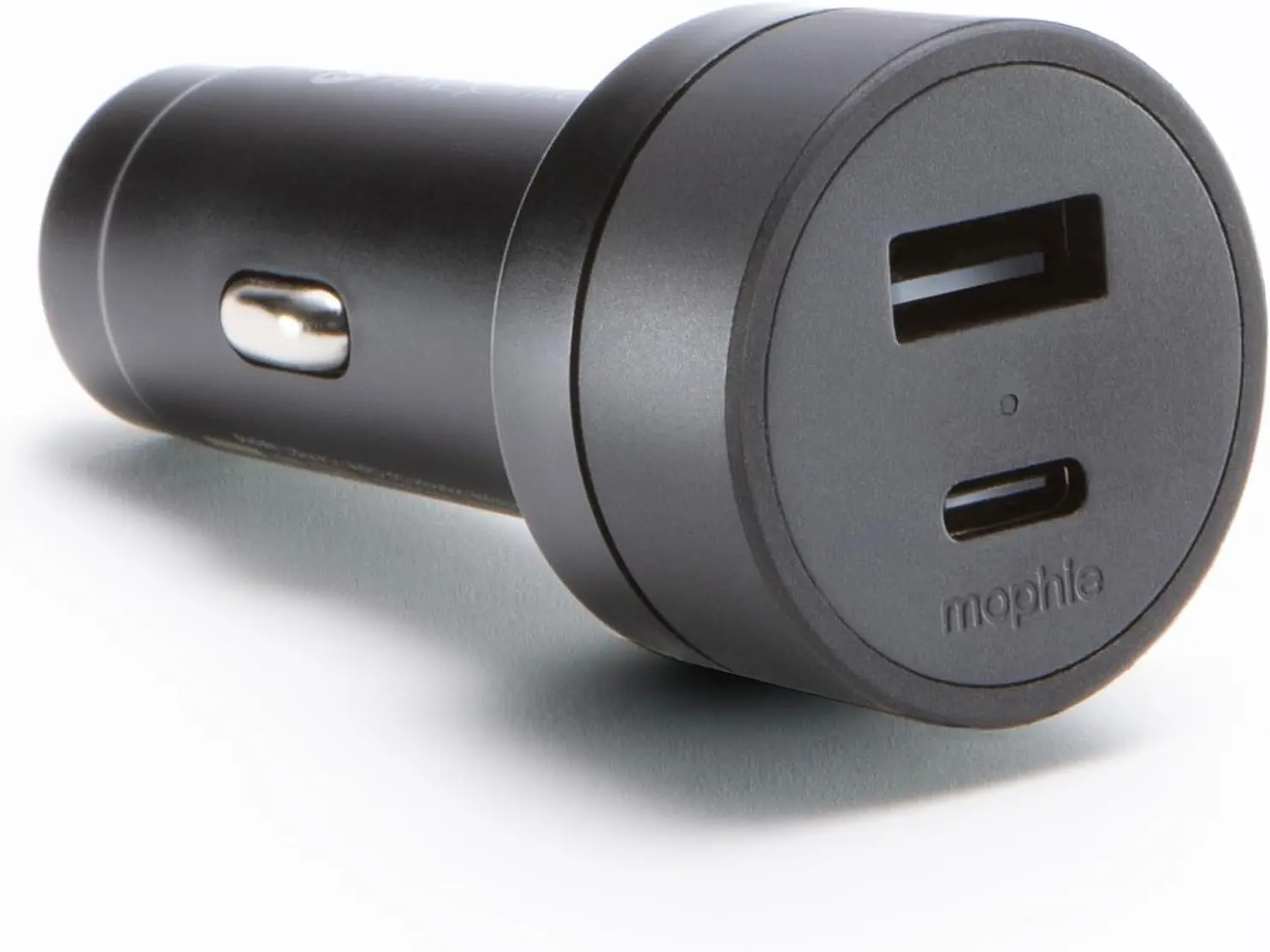 Mophie 42W Dual USB-C + USB-A Car Phone Charger - Dual Port Charger, Fast Charging, Universal AUX Compatibility, LED Indicator, Cars Accessories