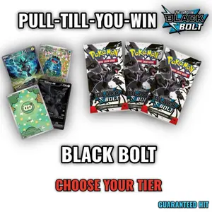PULL-TILL-YOU-WIN - BLACK BOLT Booster Packs