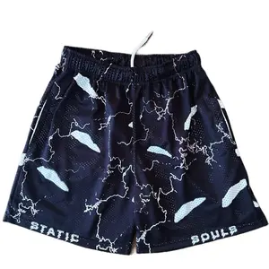 Static Souls Breathable 5.5 Inseam Lightning Mesh Shorts
