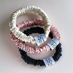 Mulberry Silk Scrunchie - 100% Silk, Soft and Luxurious Design, Ideal for Everyday Use