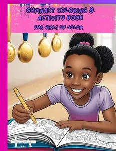 Gymnast Coloring & Activity Book
