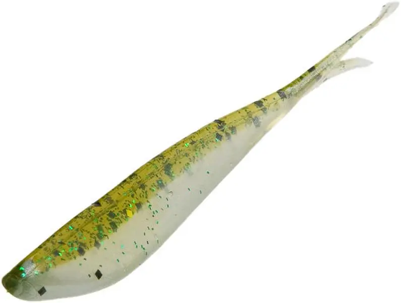 3-Inch Soft Plastic Jerkbait Lures, Tiny Fluke Style with Flexible Body, Realistic Baitfish for Finesse Presentations & Enticing Strikes, 20 Pack, Effective For Finesse Presentations, Realistic Swimming Behavior, 3 In, Freshwater/Salt