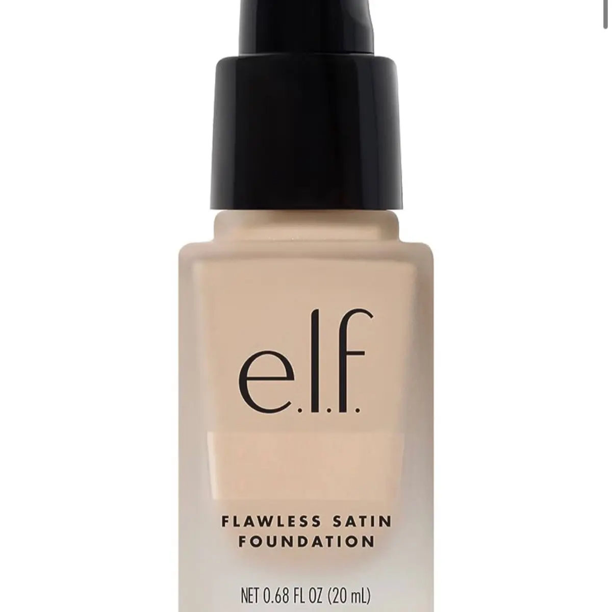 elf Flawless Finish Foundation in Beige - Lightweight Medium Coverage Semi-Matte Finish for All Skin Types - Vegan & Cruelty-Free - Powder, Makeup Blend Daily Cosmetic