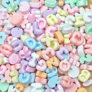 50 Random Cartoon Letters, Randomly Mixed Accessories, Mini Letter Resin Patches, Jewelry Making Supplies, DIY Phone Case And Hairpin Materials, Letter Charm