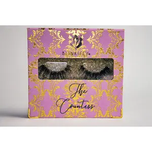 The Countess Eyelashes - Pack of 2 Eyelashes for Makeup and Cosmetic Use