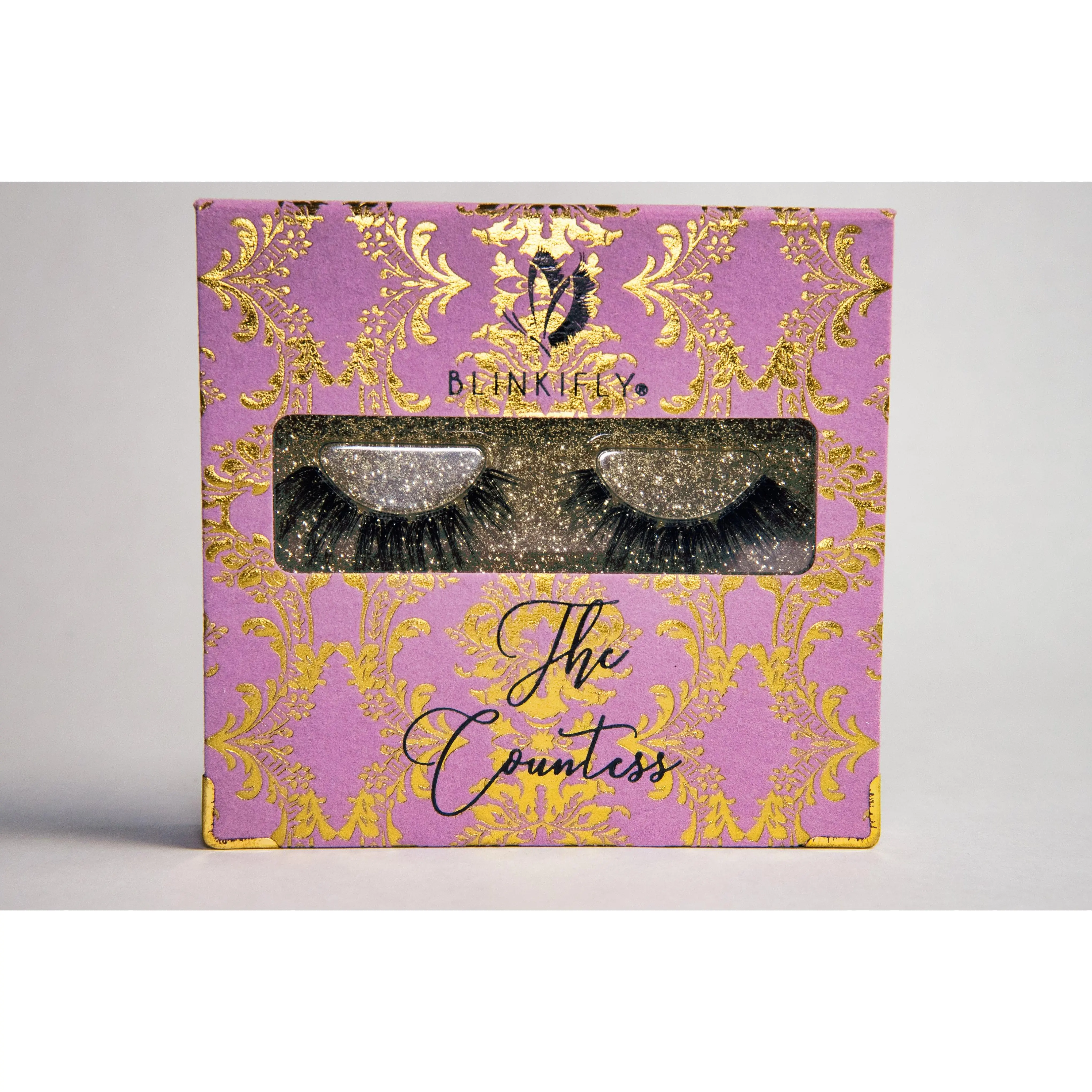 The Countess Eyelashes - Pack of 2 Eyelashes for Makeup and Cosmetic Use