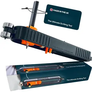 Multifunction Scribing Tool - Adaptable to Any Marker,  Precision Contour Scribe Tool for Accurate Woodworking, Cabinets, Flooring, and Carpentry