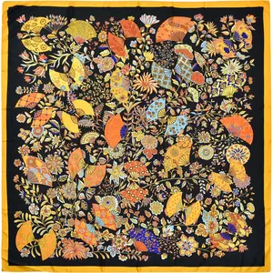 53" Large Head Scarf for Women - Silk Satin Scarf for Hair Wrapping at Night Bandana Square Scarf for Sleeping