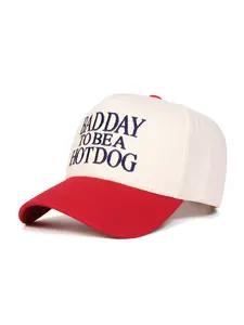 Funny Hot Dog Truck Driver Hat for July 4th, Stylish Summer Outdoor Activity Cap, Humorous Gift Idea for Hot Dog Lovers, Adjustable Trucker Hat, Baseball Cap Adjustable