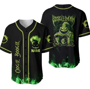 Personalized 0ogie Boogie Baseball Jersey, Baseball Jersey Shirt, Outdoor Sports, Sport Shirt, Dynamic And Comfortable